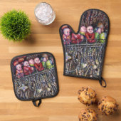 belichamen ovenwant & pannenlap set (Top down)
