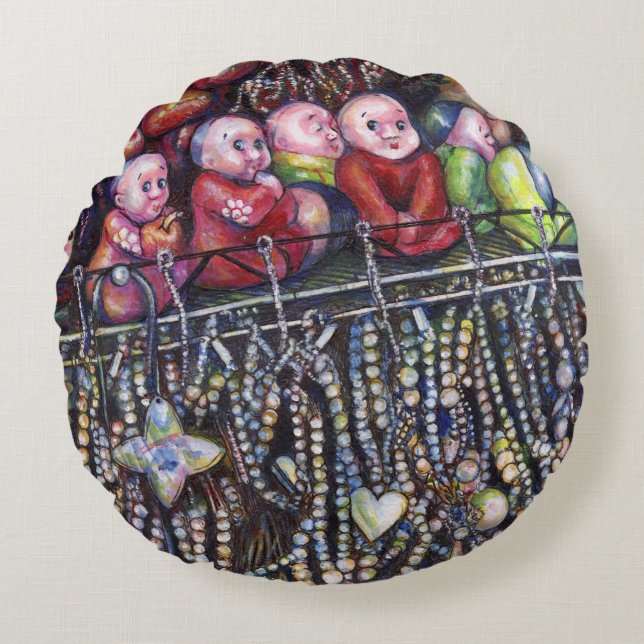 belichamen rond kussen (Voorkant)