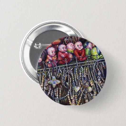 belichamen ronde button 5,7 cm (Voorkant /achterkant)