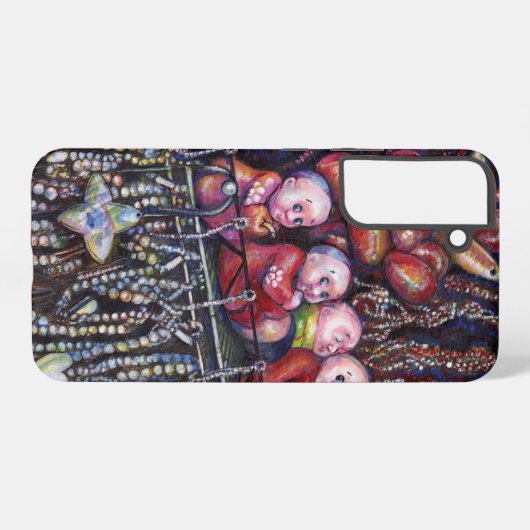 belichamen samsung galaxy hoesje (Achterkant horizontaal)