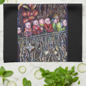 belichamen theedoek (Gevouwen)