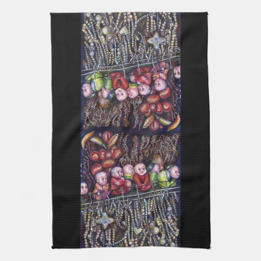 belichamen theedoek (Verticaal)