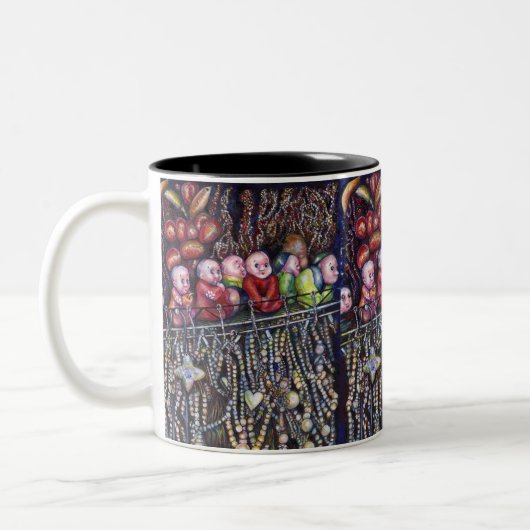 belichamen tweekleurige koffiemok (Links)
