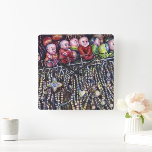 belichamen vierkante klok (Huis)