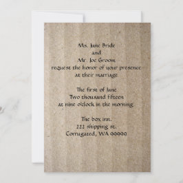 Belichting rond karton kaart