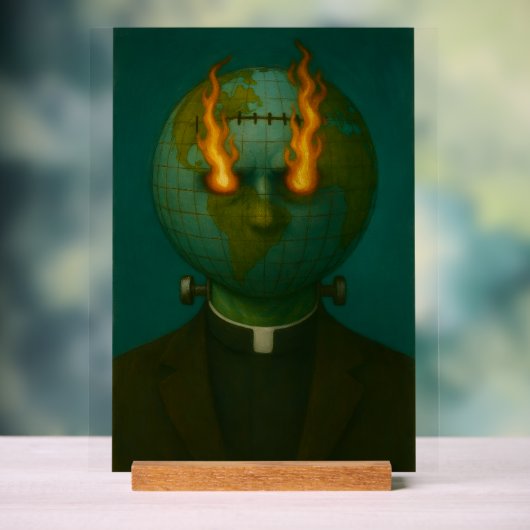 BELIEF Acrylic Sign Acryl Bord (Neutraal)