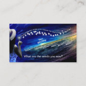 Belief - De zaden die je ziet en je doelen Visitekaartje (Voorkant)