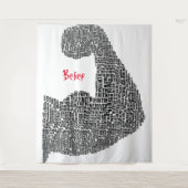 Belief en Faith Tapestry Wandkleed (Voorkant)