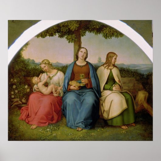 Belief, hoop en liefde, 1819 poster (Voorkant)