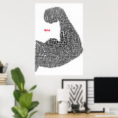 Belief Poster (Thuiskantoor)