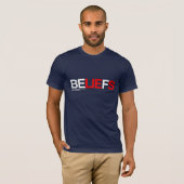 Belief zijn leugens t-shirt (Voorkant volledig)