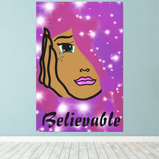 Beliekbare canvasafdruk canvas afdruk (Insitu (Houten vloer))