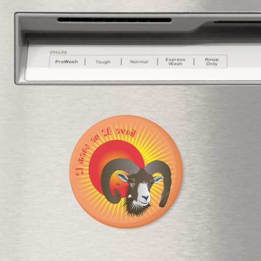 Bélier 21 mars au 20 avril Magnet (Insitu (Vaatwasser))