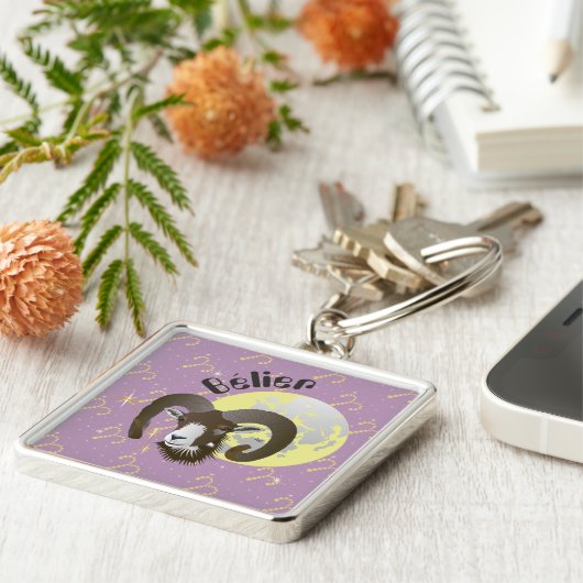 Bélier 21 mars au 20 avril Porte-clés Sleutelhanger (Zijkant)