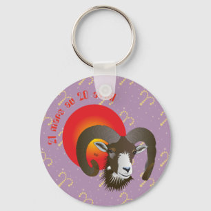 Bélier 21 mars au 20 avril Porte-clés Sleutelhanger
