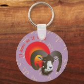 Bélier 21 mars au 20 avril Porte-clés Sleutelhanger (Voorkant)