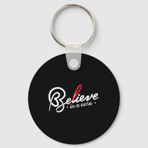 Believe1- Sikkelcelanemie Awareness Supporter R Sleutelhanger