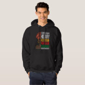 Believe Achieve Succeed Black History Month Proud  Hoodie (Voorkant volledig)