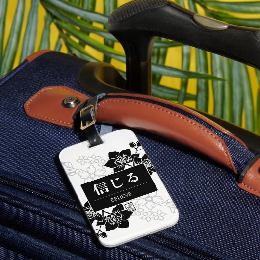 Believe Bagagelabel (Voorkant Insitu 1)