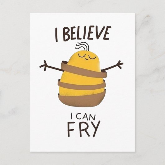 Believe  briefkaart (Voorkant)