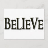 Believe Briefkaart (Voorkant)