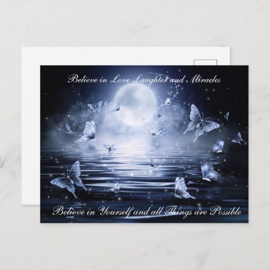 Believe Briefkaart (Voorkant / Achterkant)