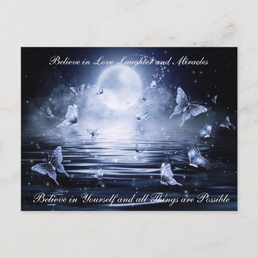 Believe Briefkaart (Voorkant)