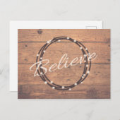 Believe Briefkaart (Voorkant / Achterkant)