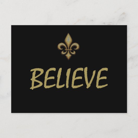 Believe Briefkaart (Voorkant)