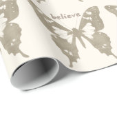 Believe Butterfly Cadeaupapier (Rol Hoek)