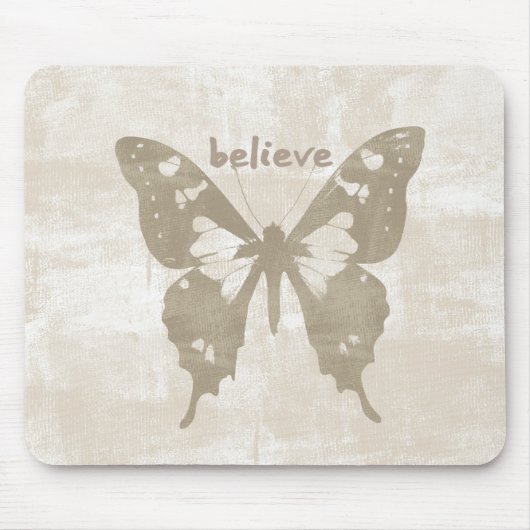 Believe Butterfly Muismat (Voorkant)