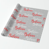 Believe Cadeaupapier (Uitgerold)