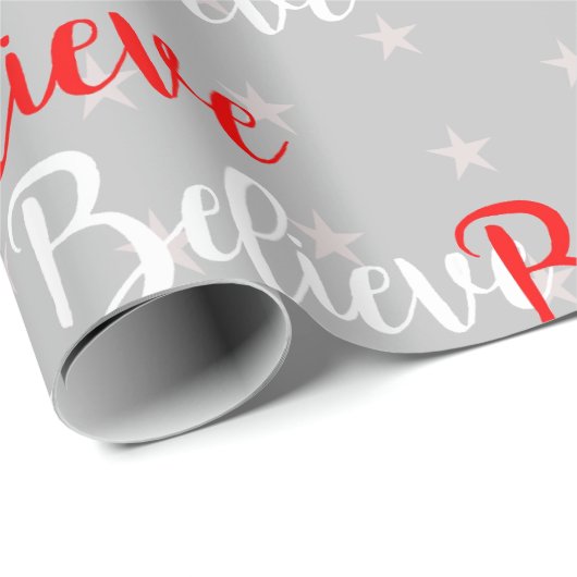 Believe Cadeaupapier (Rol Hoek)