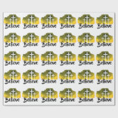 Believe Cadeaupapier (Vlak)