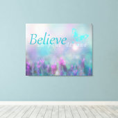 Believe Canvas Afdruk (Insitu (Houten vloer))