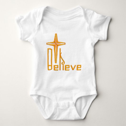 Believe Christian Romper (Voorkant)