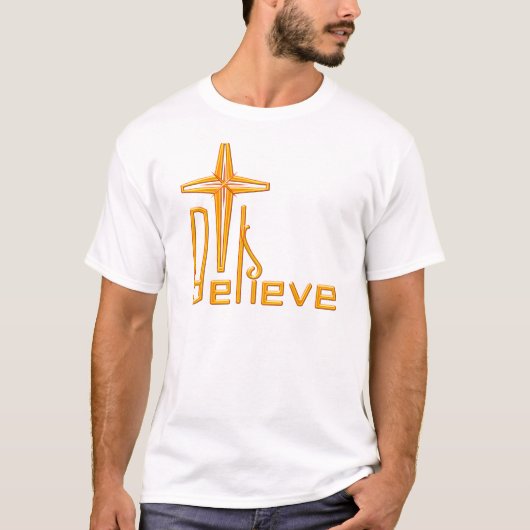 Believe Christian T-shirt (Voorkant)