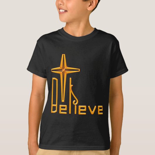 Believe Christian T-shirt (Voorkant)