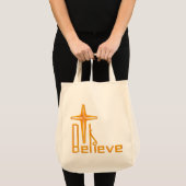 Believe Christian Tote Bag (Voorkant (product))