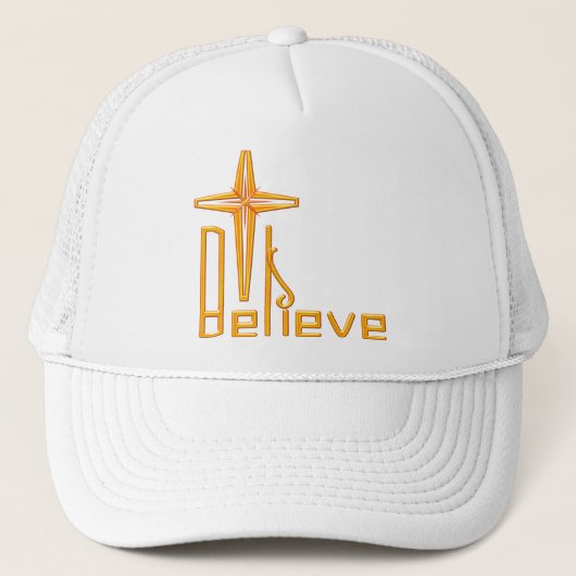 Believe Christian Trucker Pet (Voorkant)