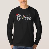 believe Christmas T-shirt (Voorkant)