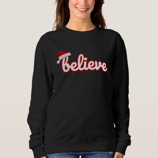 Believe Christmas Trui (Voorkant)