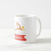 Believe Coffee Mok – Inspirerend vakantie Mok (Voorkant rechts)