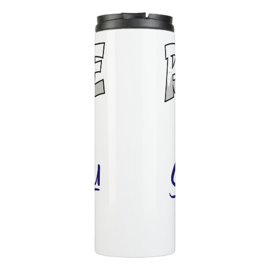 Believe God Will Surprise You Thermosbeker (Achterkant)