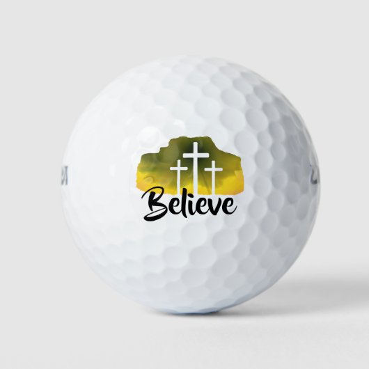 Believe Golfballen (Voorkant)