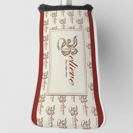 Believe Golfheadcover (Draai 90)