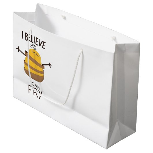 Believe groot cadeauzakje (Voorkant Gekanteld)