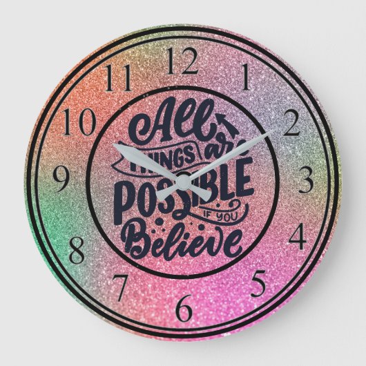 Believe Grote Klok (Voorkant)