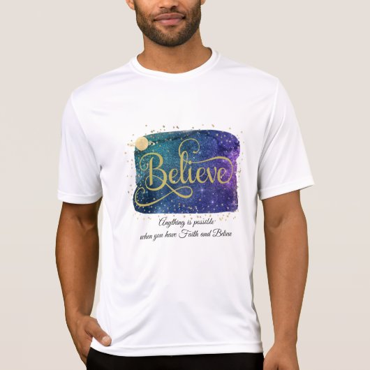 Believe Hoodie T-shirt (Voorkant)