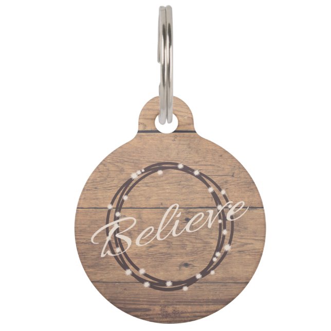 Believe Huisdierpenning (Voorkant)